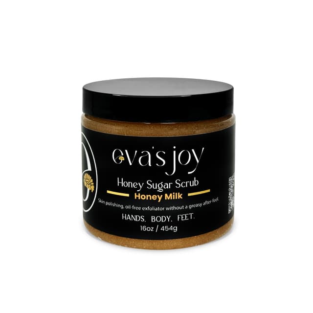 Honey Sugar Scrub - Honey Milk 16 oz