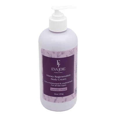 EVA JOIE Honey Regeneration Body Cream - Lavender Orchid 16 oz